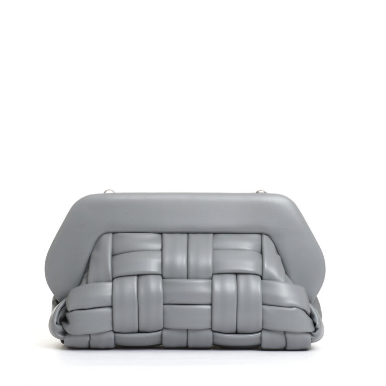 Sorelle Perego clutch intreccio grigio Vendita