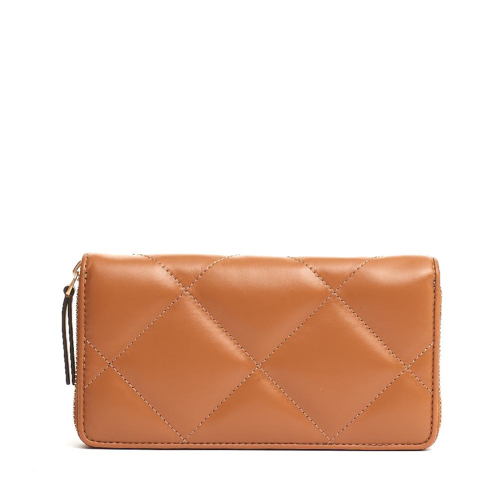 Sorelle Perego zip continental color cuoio Soddisfazione Garantita