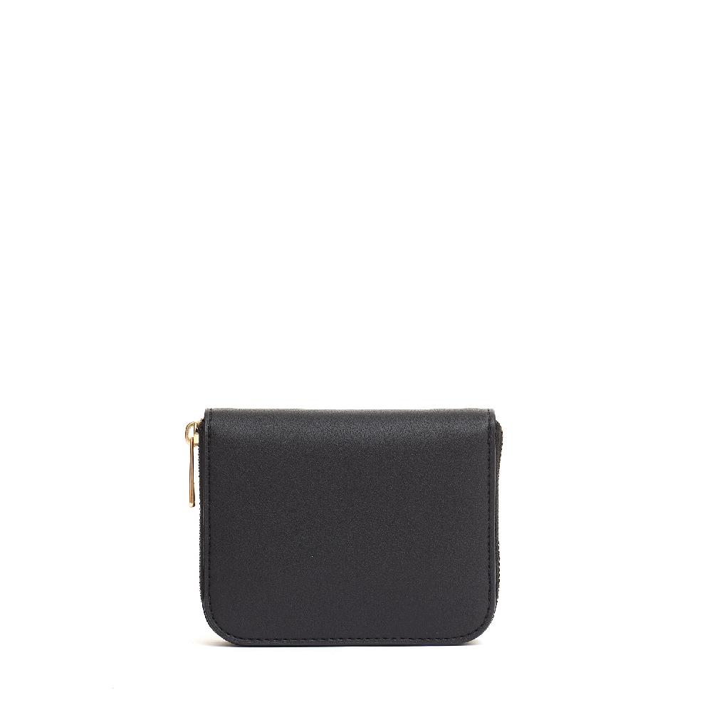 Sorelle Perego small zip portafoglio nero Promozione Limitata