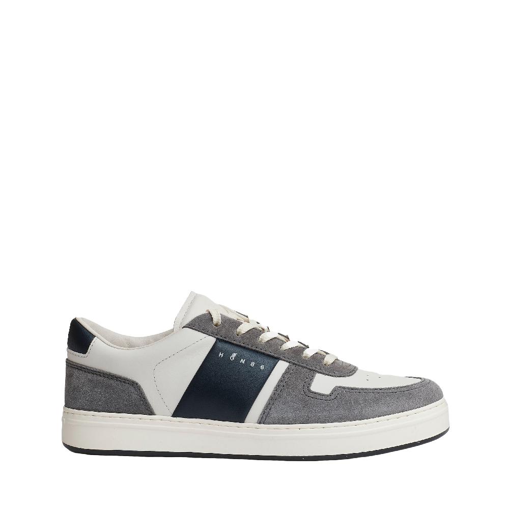 Sorelle Perego H TV sneakers pelle bianco grigio Prezzo Ridotto