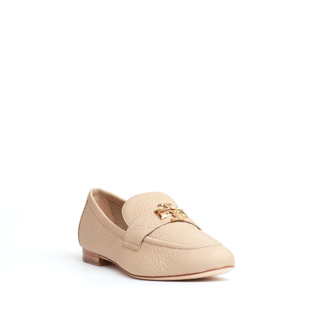 Sorelle Perego mocassino Eleanor pelle beige logo Economico