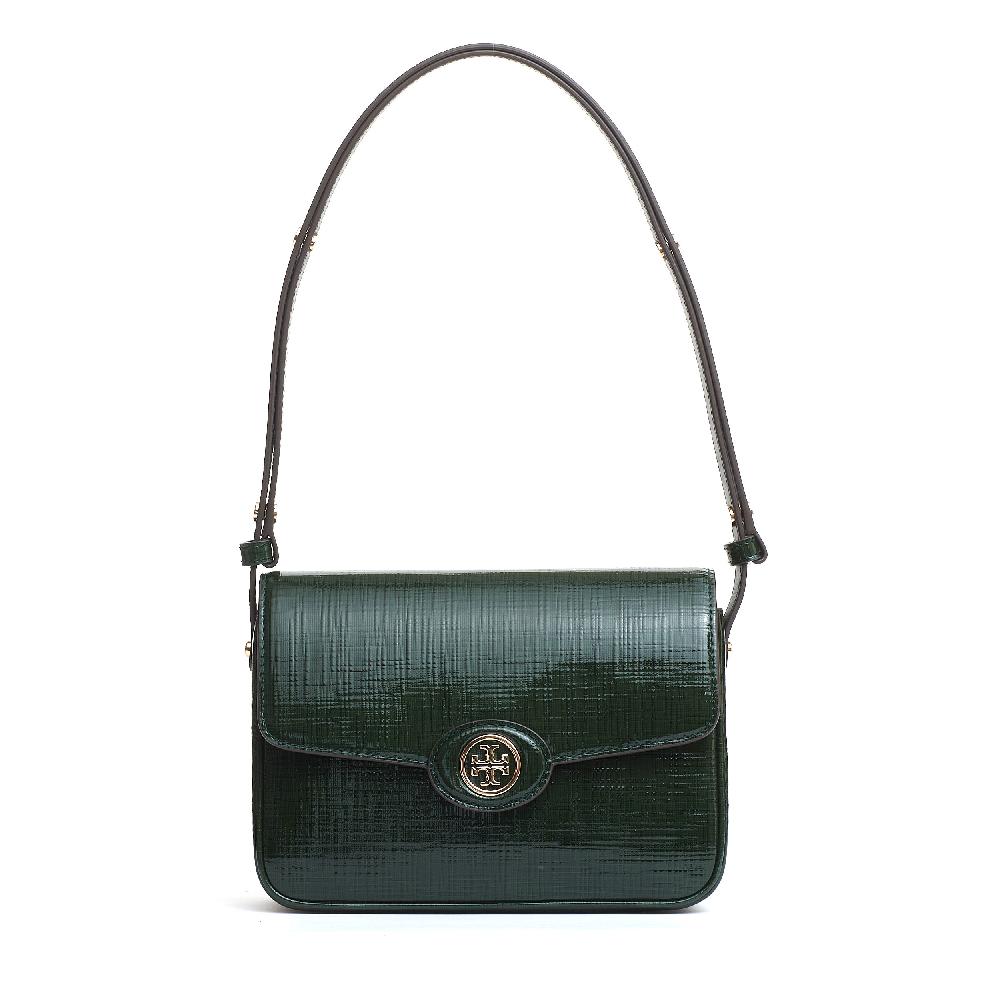 Sorelle Perego robinson crosshatched spazzolato verde Vendita Economica