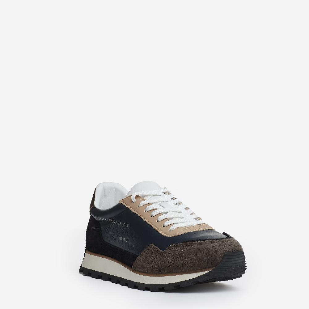 Sorelle Perego running 86er camoscio pelle nero blu tortora Vendite Flash