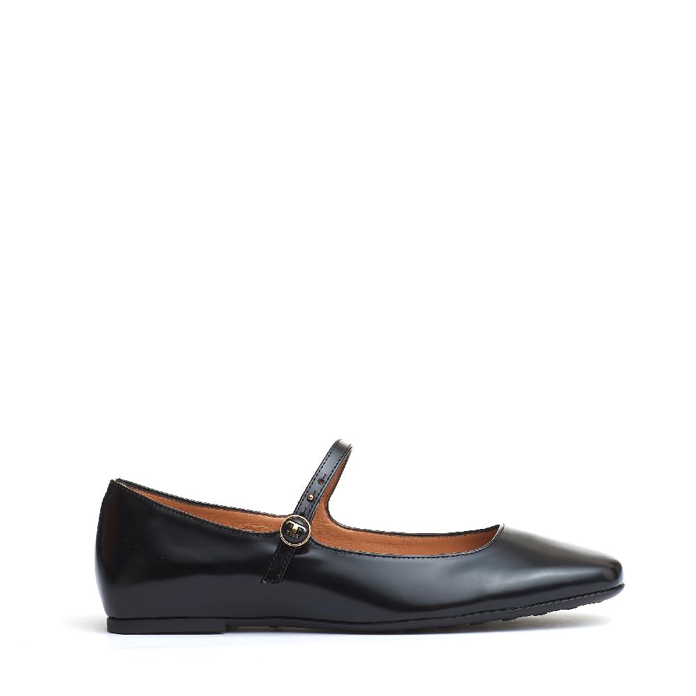 Sorelle Perego ballerina cinturino pelle nera Online