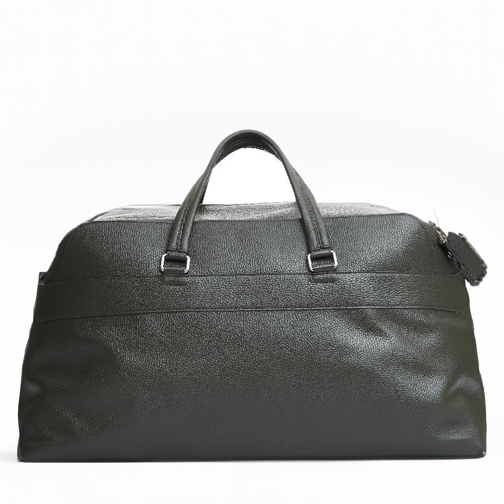 Sorelle Perego borsone da viaggio pelle verde oliva Moda