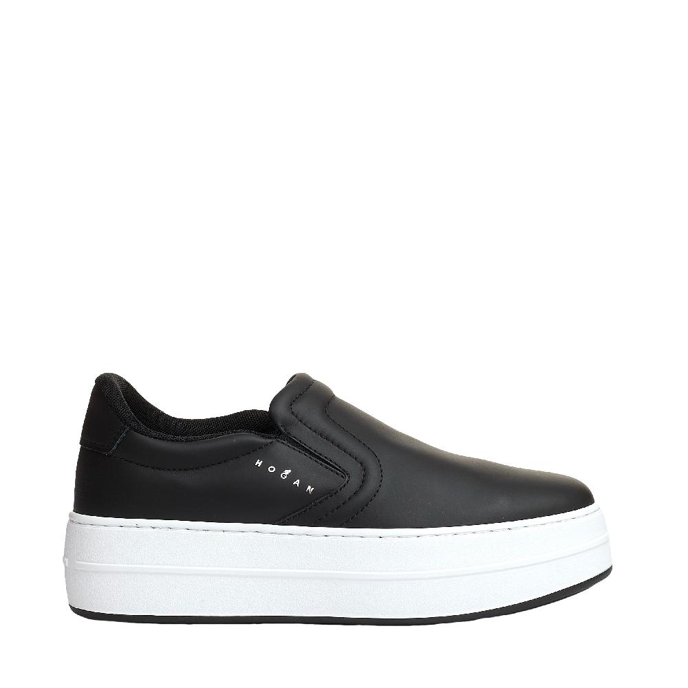 Sorelle Perego Skyscaper slipon pelle nera Italia