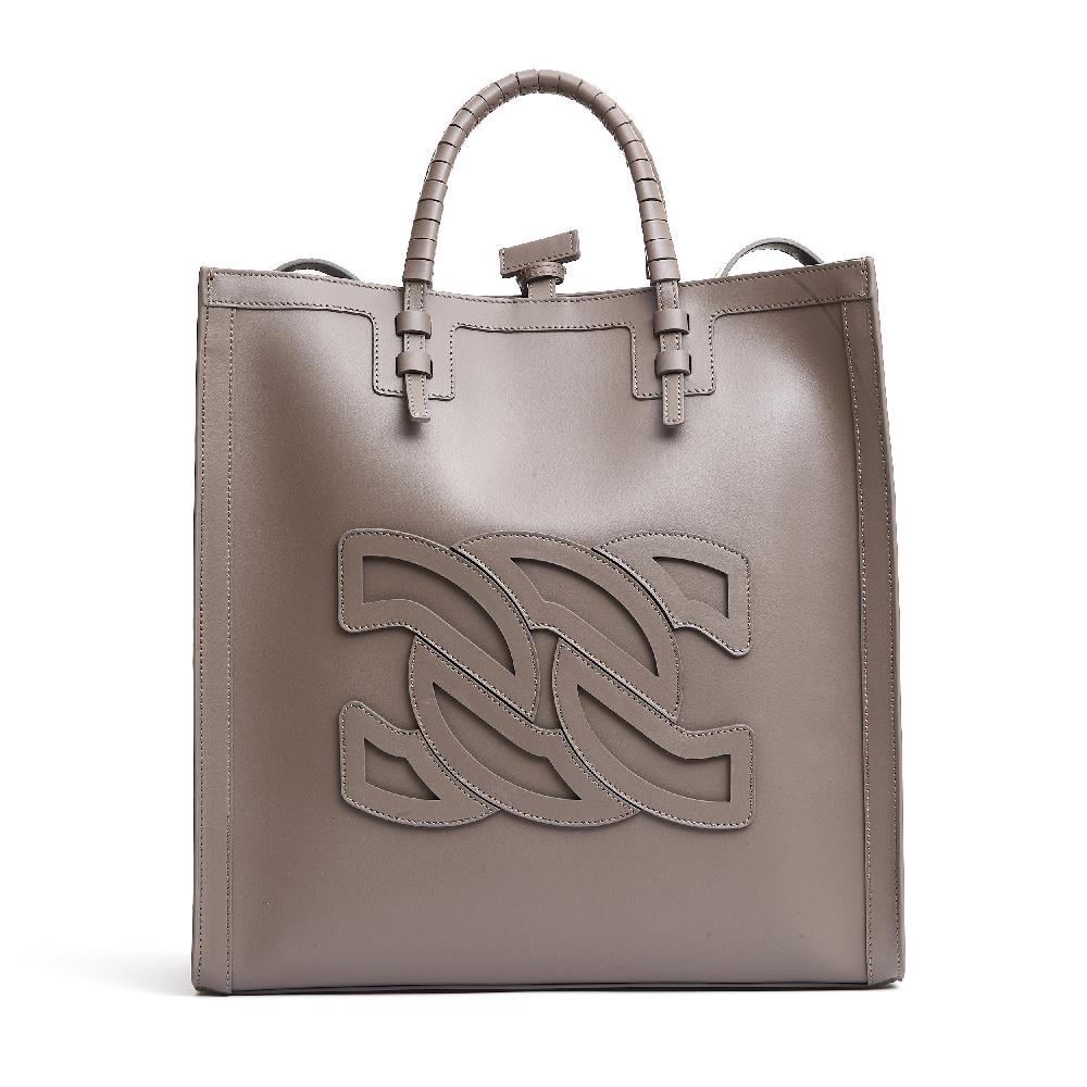 Sorelle Perego Shopping logo in pelle carobou Shopping Online