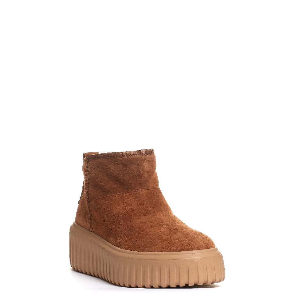 Sorelle Perego h stripes low boot camoscio cuoio Outlet