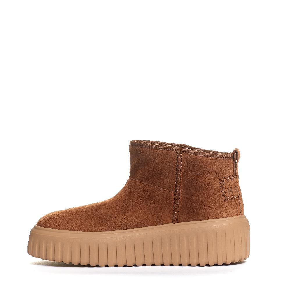 Sorelle Perego h stripes low boot camoscio cuoio Outlet