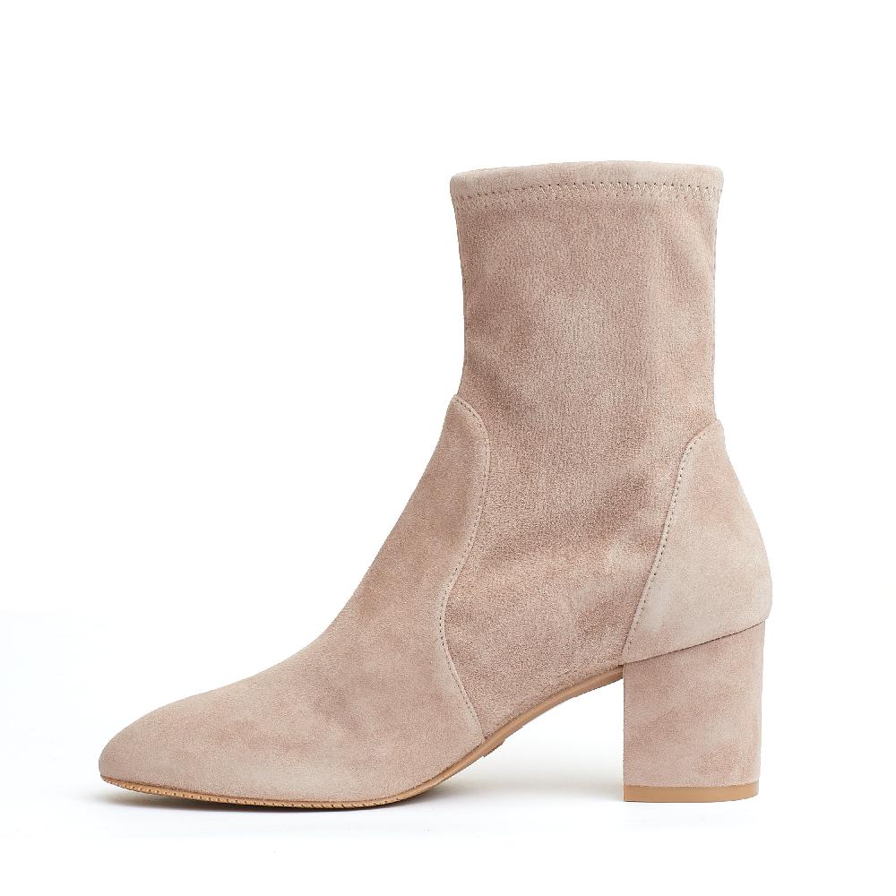 Sorelle Perego stivaletto camoscio beige 70 mm Qualità Garantita