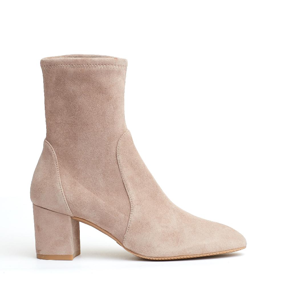 Sorelle Perego stivaletto camoscio beige 70 mm Qualità Garantita