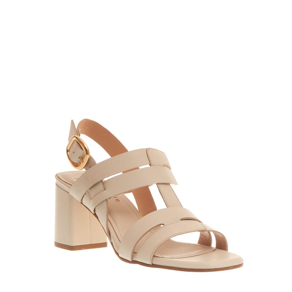 Sorelle Perego sandalo tacco 70 mm latte Moda