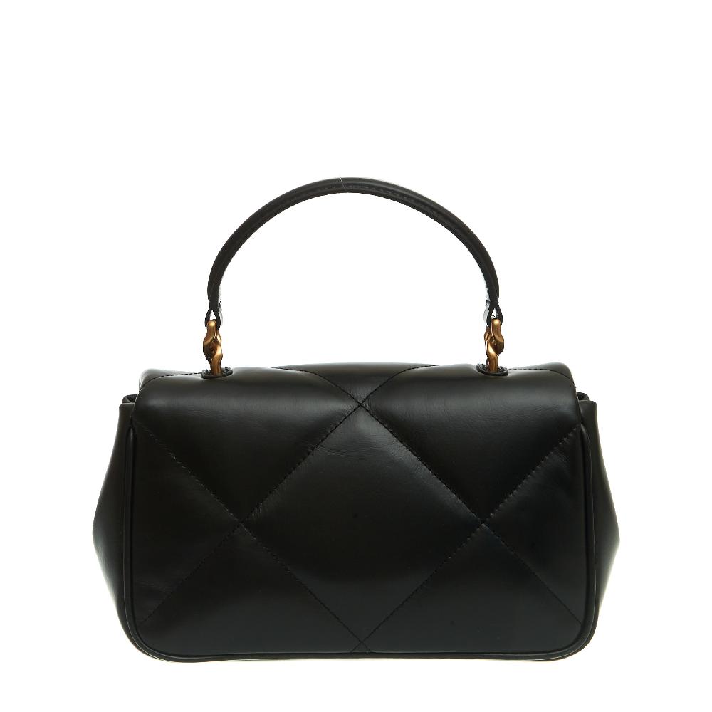 Sorelle Perego Kira diamond quilt top handle balck In Linea