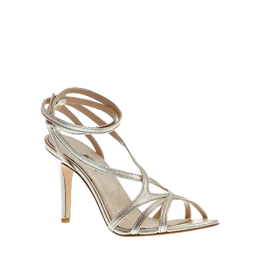 Sorelle Perego sandalo platino cinturini Presa