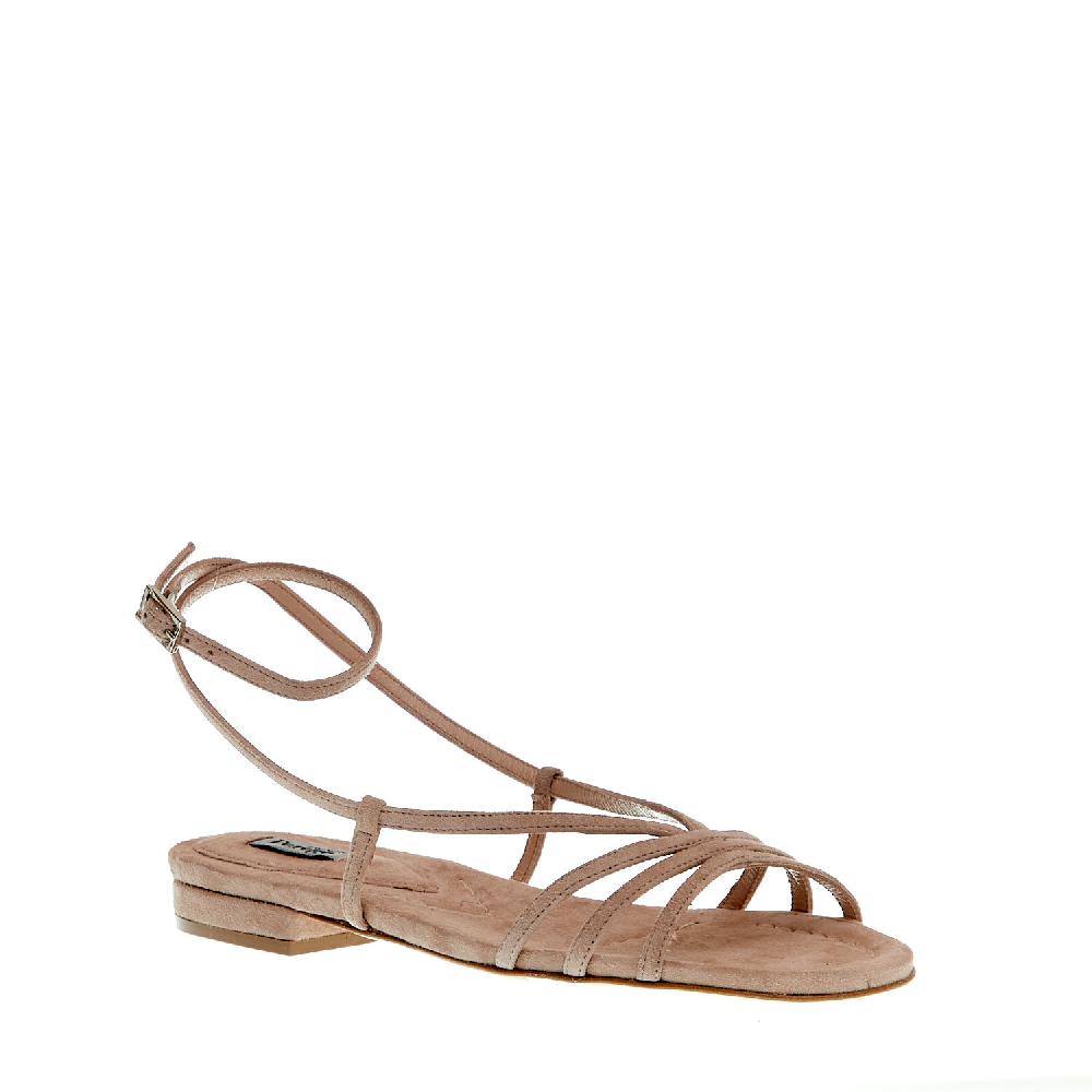 Sorelle Perego sandalo listini camoscio cipria Sconto