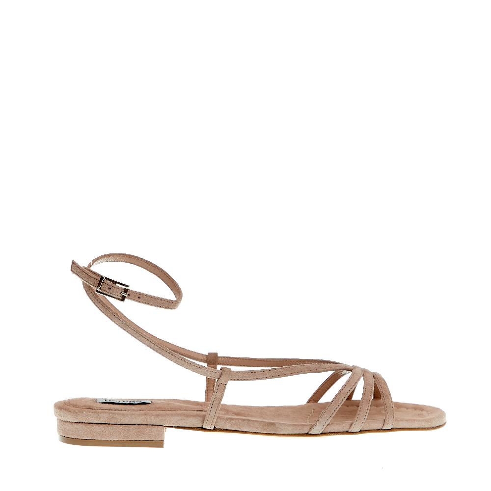 Sorelle Perego sandalo listini camoscio cipria Sconto