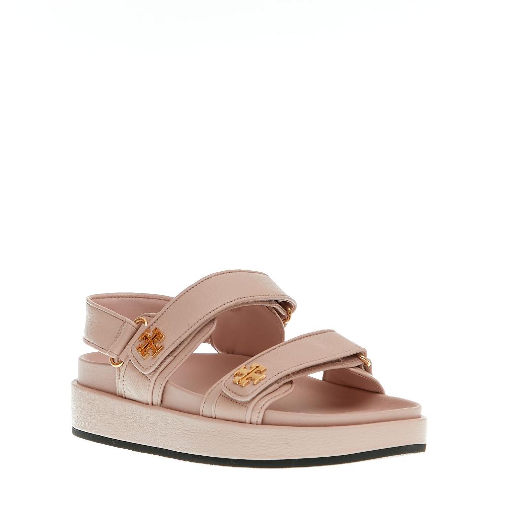 Sorelle Perego sandalo sportivo pelle cipria Saldi Di Fabbrica