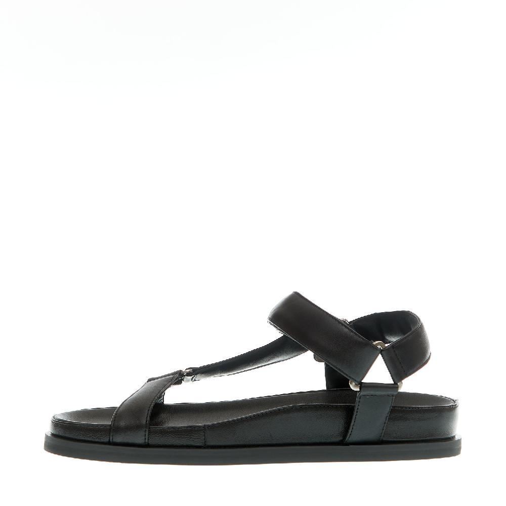 Sorelle Perego sandalo anatomico nero fibbie In Linea