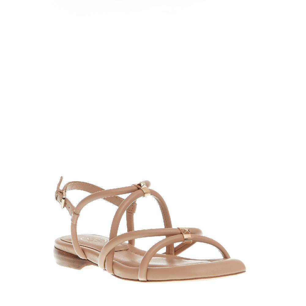 Sorelle Perego sandalo basso nude con listini imbottiti Sconto