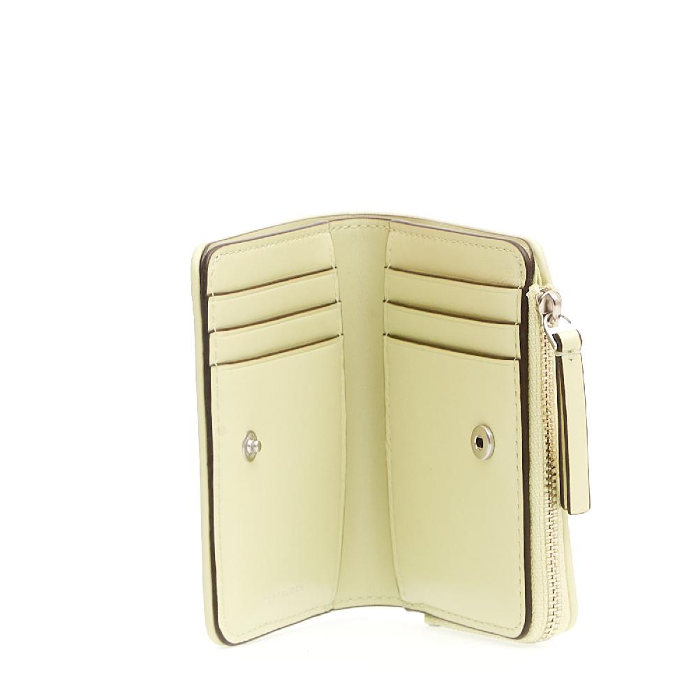 Sorelle Perego bi-fold portafoglio verdino Saldi Di Fabbrica