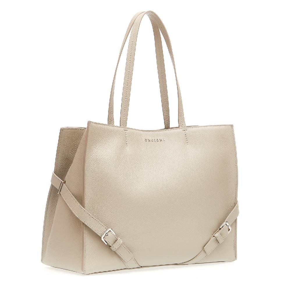 Sorelle Perego Le Sac in pelle bianca Vendita