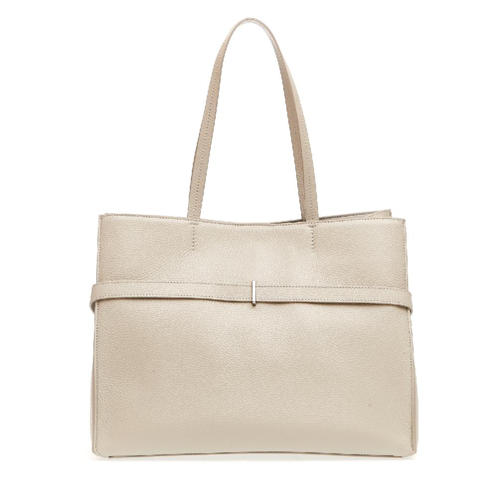 Sorelle Perego Le Sac in pelle bianca Vendita