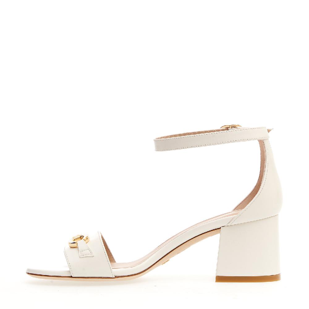 Sorelle Perego sandalo bianco tacco 60 mm morsetto Grande vendita