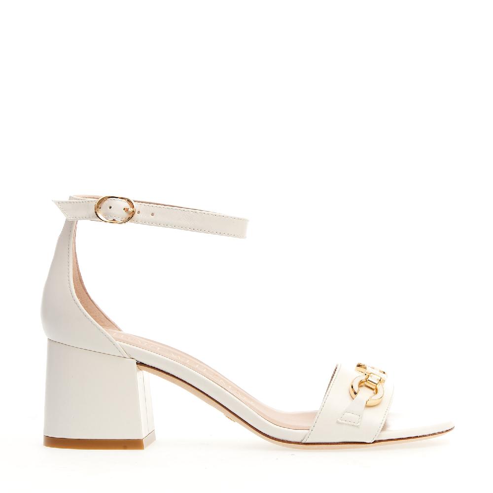 Sorelle Perego sandalo bianco tacco 60 mm morsetto Grande vendita