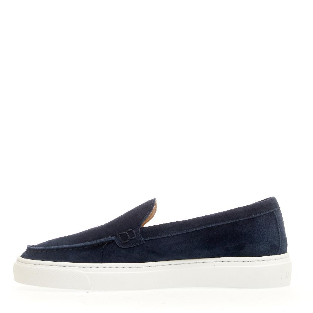 Sorelle Perego slipon camoscio blu Sconti VIP