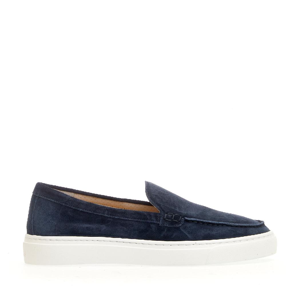 Sorelle Perego slipon camoscio blu Sconti VIP