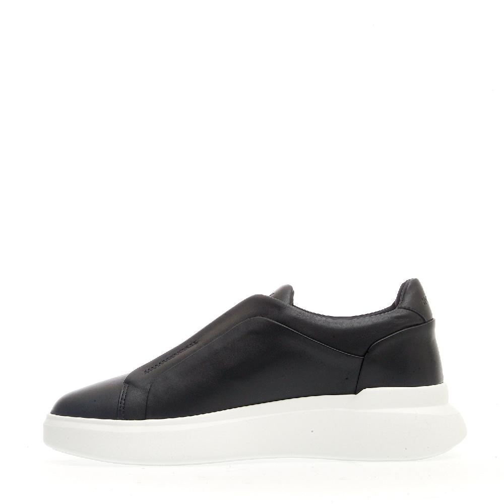 Sorelle Perego slipon rebel pelle blu Ritorno libero