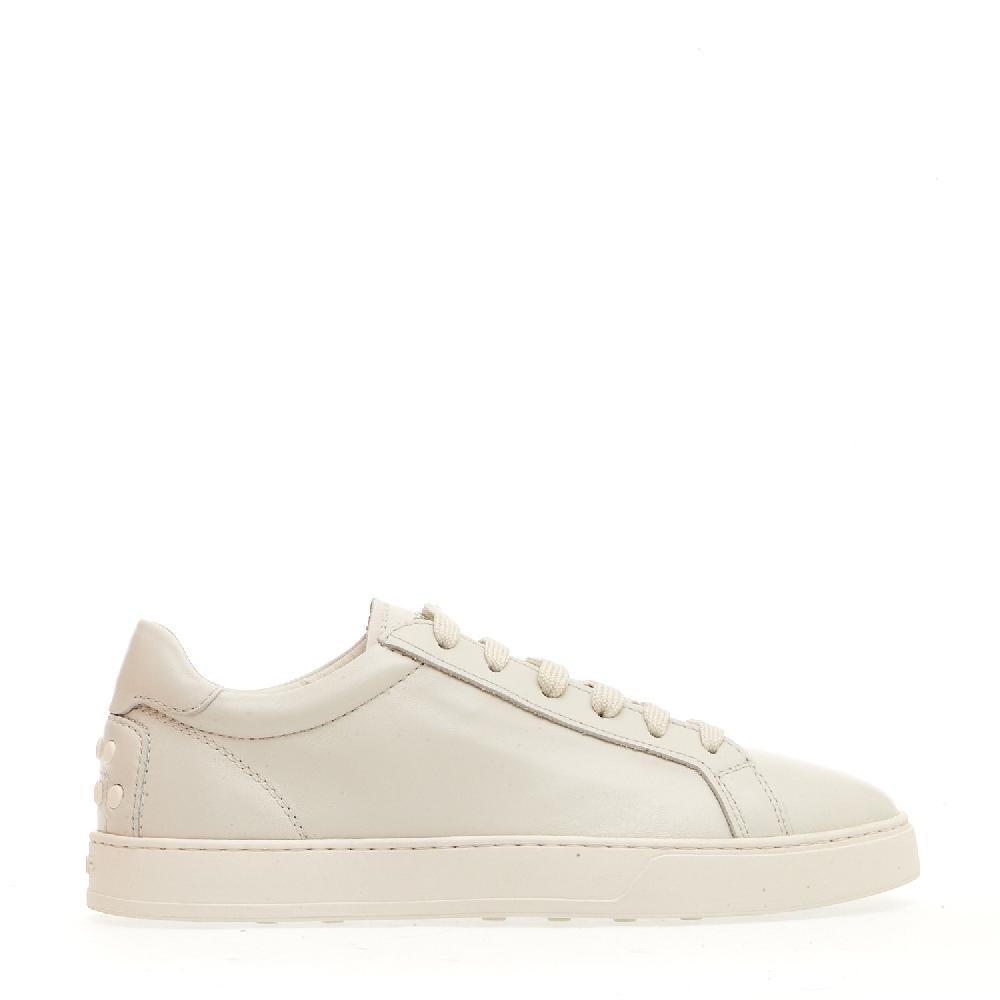 Sorelle Perego sneakers in pelle bianco fondo cassetta Ultimi due giorni