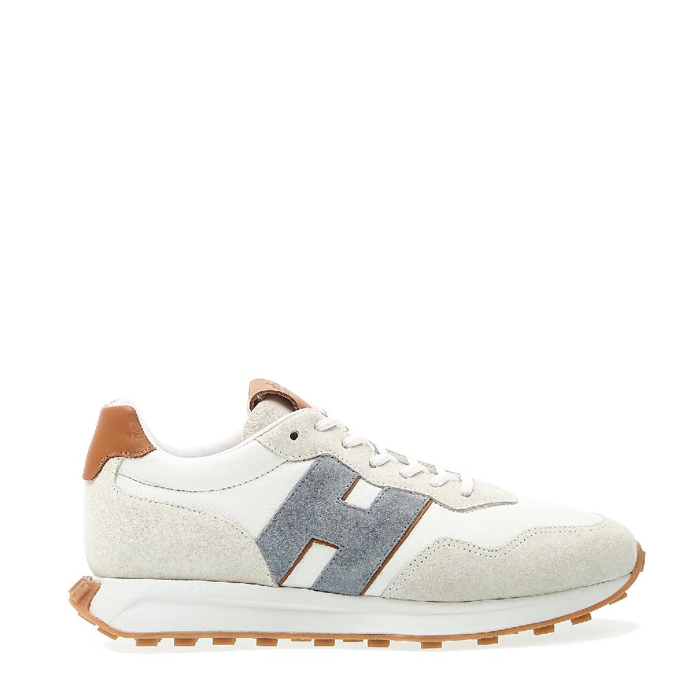Sorelle Perego running h601 pelle bianca H azzurra In Linea