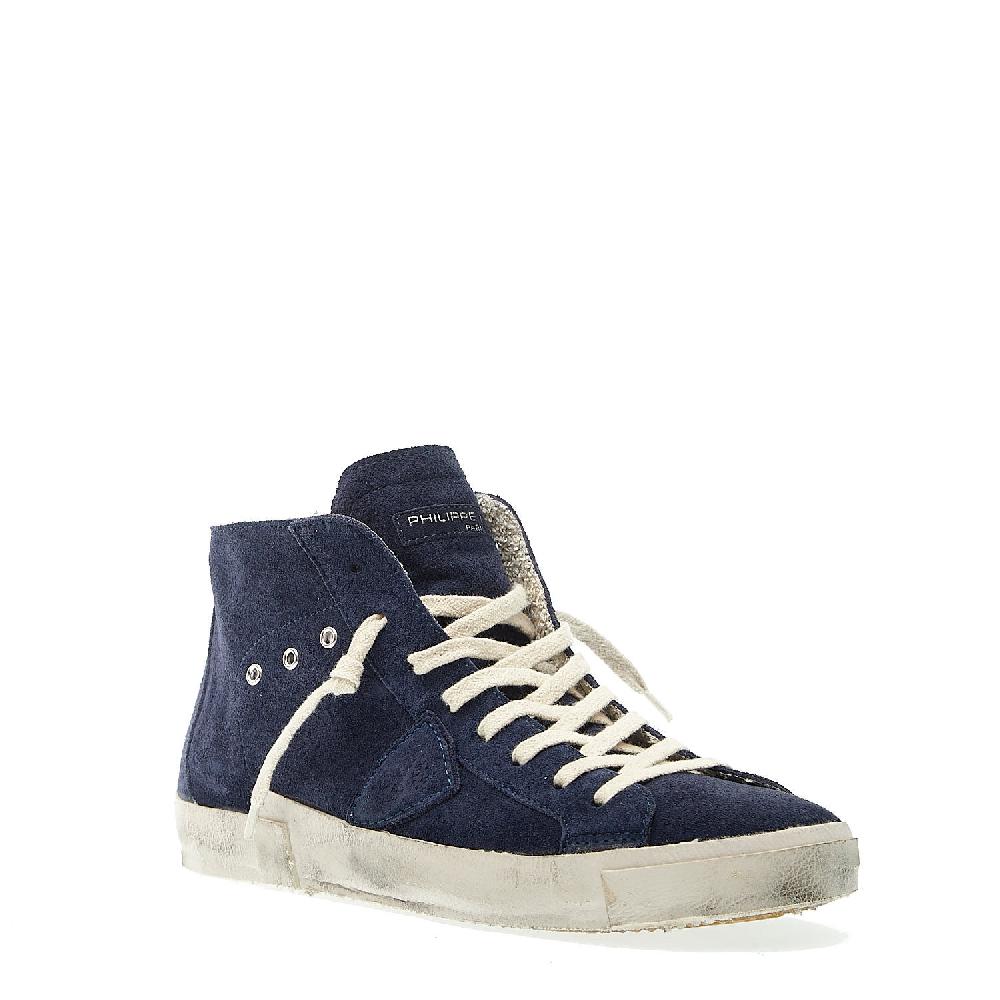 Sorelle Perego Paris High camoscio blu Convenienza