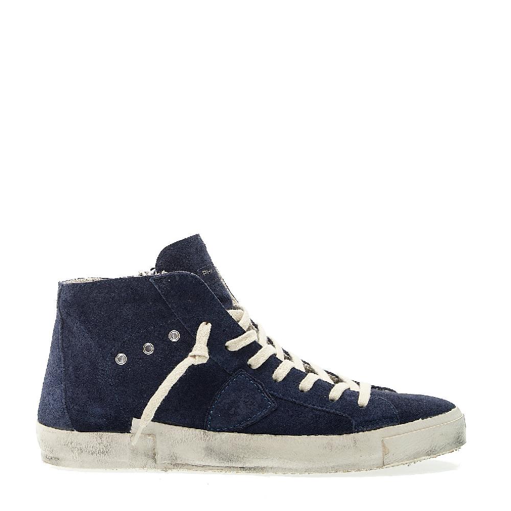 Sorelle Perego Paris High camoscio blu Convenienza
