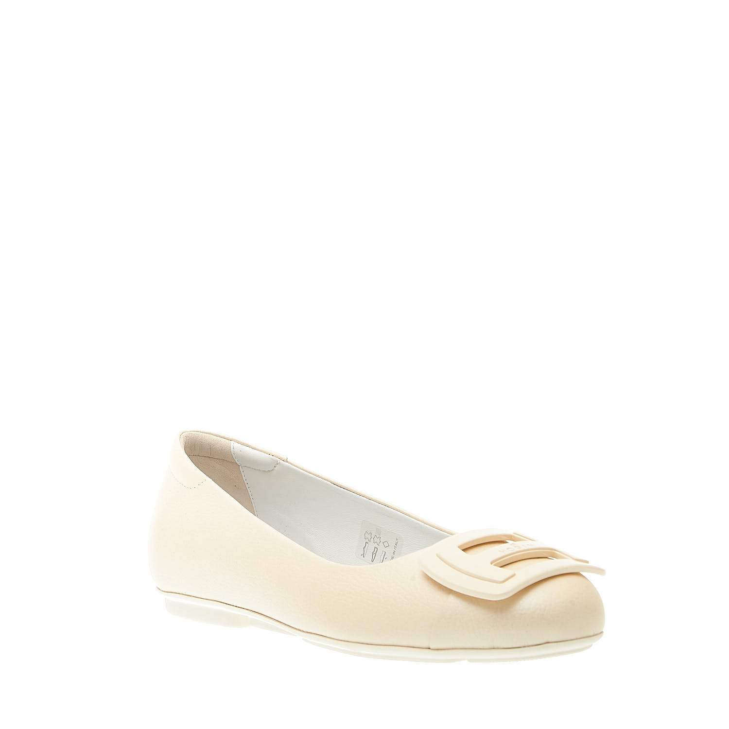 Sorelle Perego ballerina pelle panna Negozio