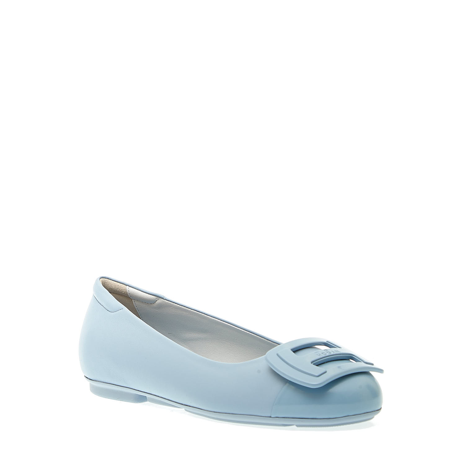 Sorelle Perego ballerina pelle azzurra Nuova