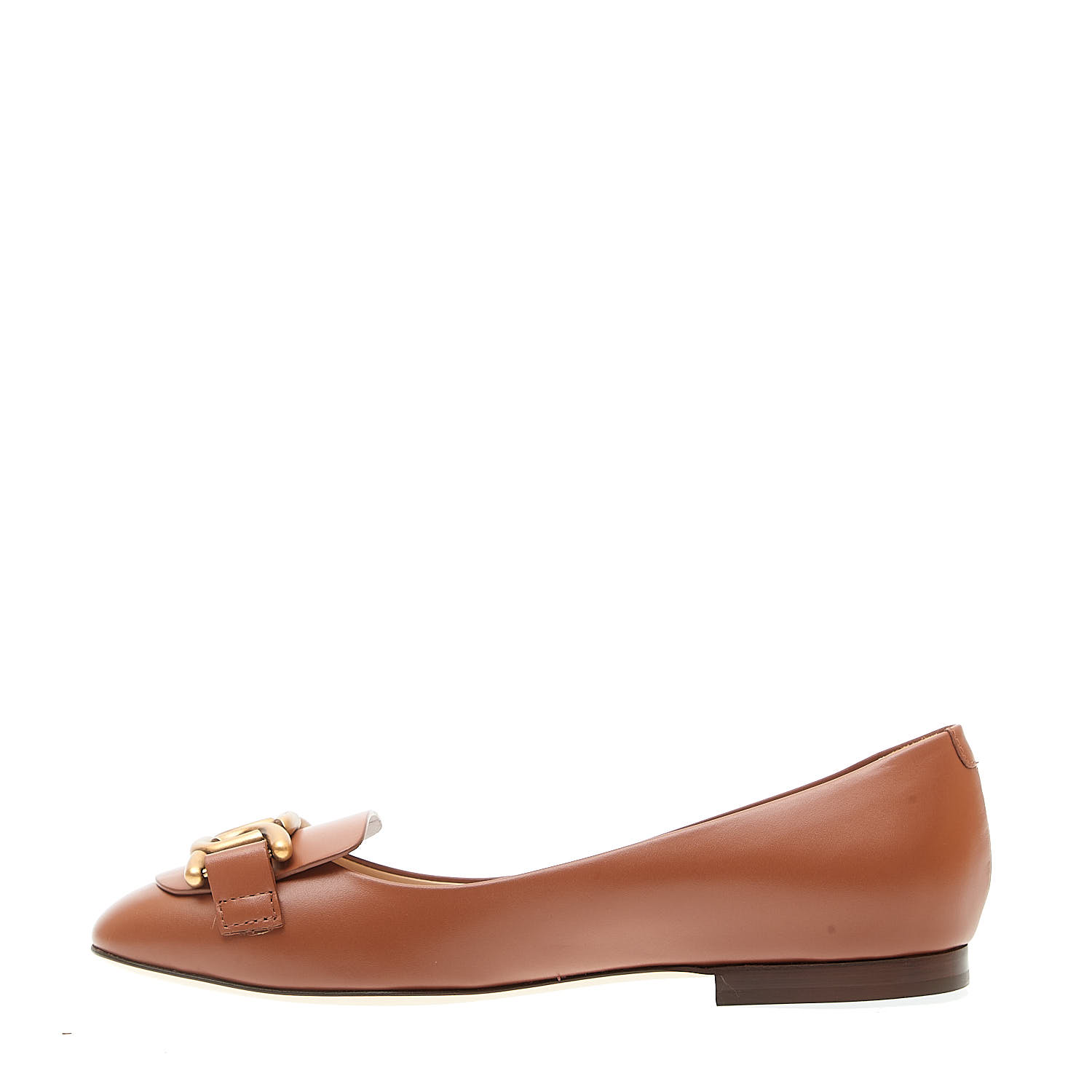 Sorelle Perego ballerina con fibbia oro pelle cuoio Moda