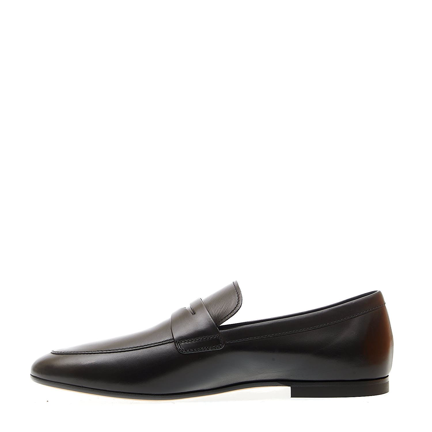 Sorelle Perego mocassino fondo cuoio in pelle nero Offerta speciale