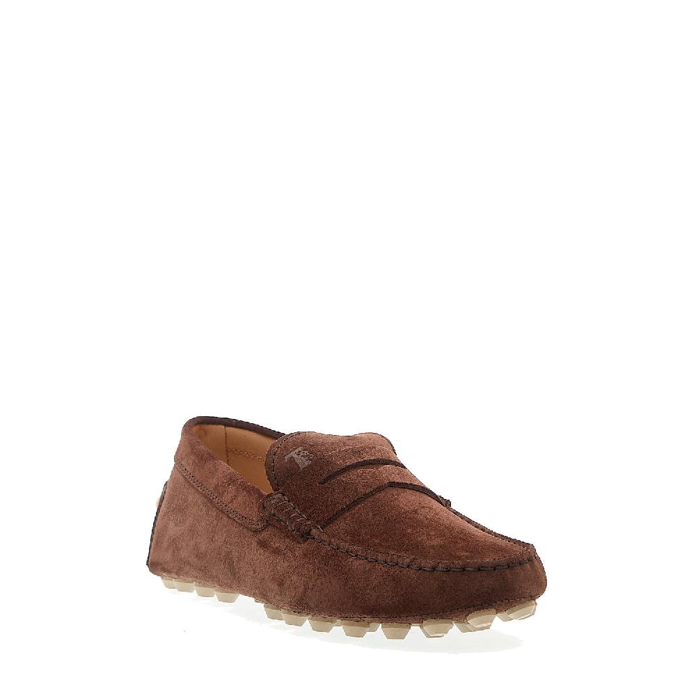 Sorelle Perego mocassino bubble in camoscio marrone Grande vendita
