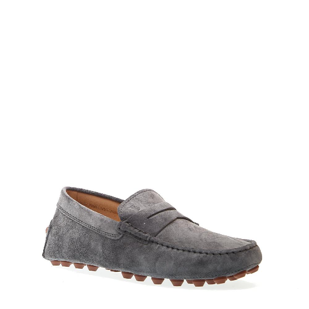 Sorelle Perego mocassino bubble in camoscio grigio Flash Sale