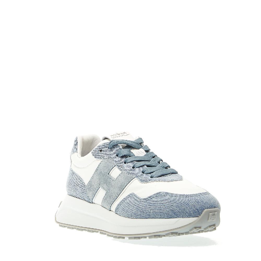 Sorelle Perego running H641 tessuto denim e pelle Vendite stagionali