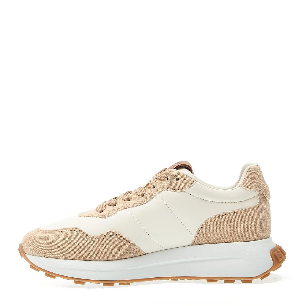 Sorelle Perego running H641 tessuto beige e pelle Black Friday
