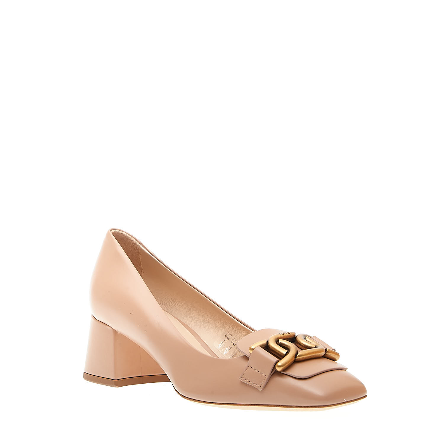 Sorelle Perego pump tacco 50 mm in pelle nude Cyber Monday