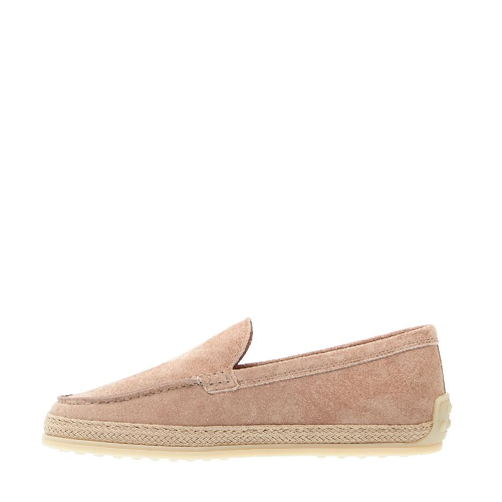 Sorelle Perego pantofola in camoscio rosa con corda Offerta natalizia