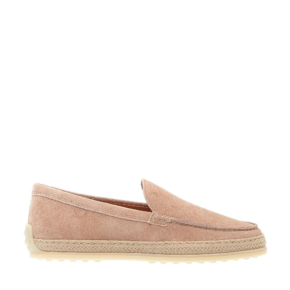 Sorelle Perego pantofola in camoscio rosa con corda Offerta natalizia