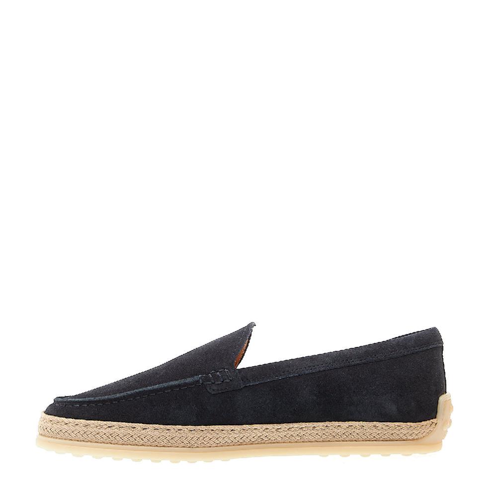 Sorelle Perego pantofola in camoscio blu con corda Offerta Pasqua