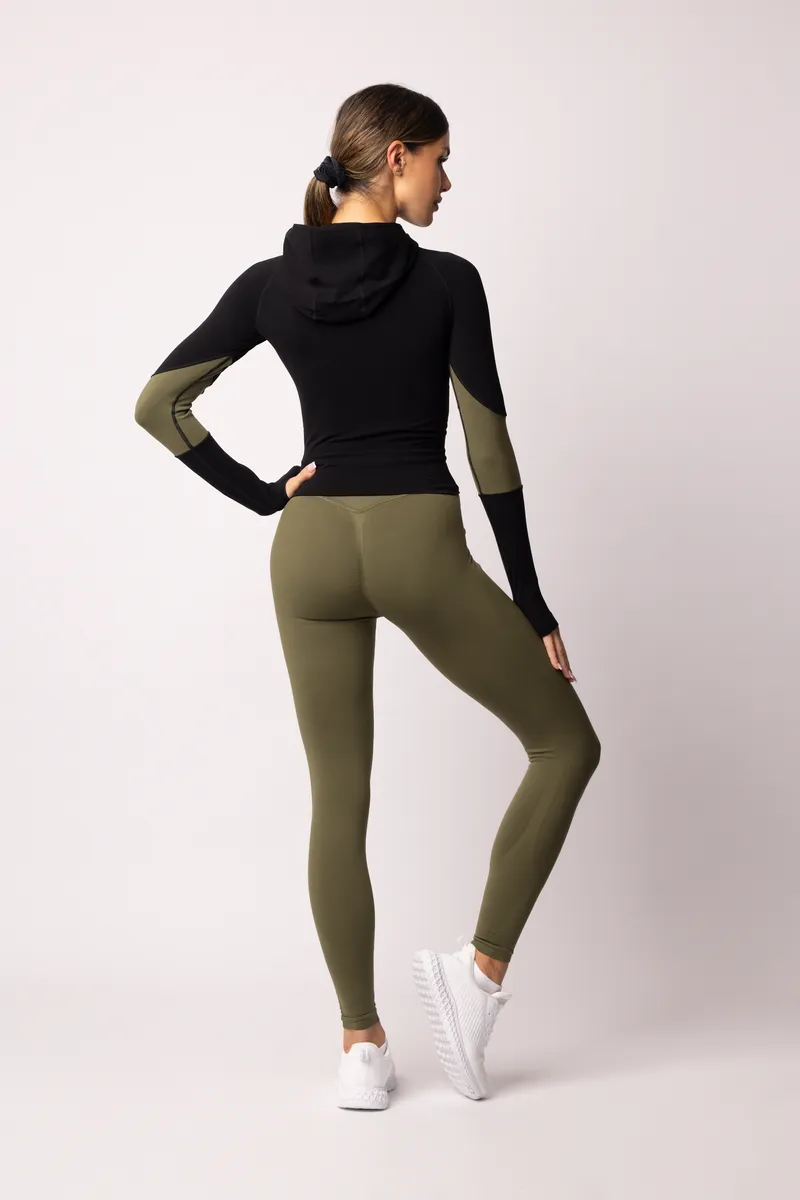 Spaio SPAIO FELPA ADAPT – DOUBLE COLOUR KHAKI/BLACK Italy