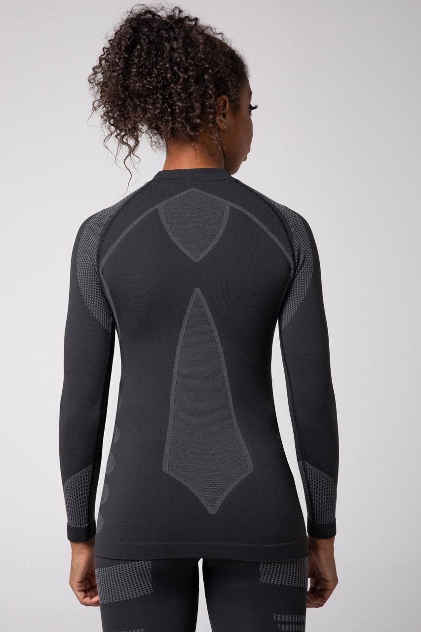 Spaio SPAIO MAGLIETTA TERMOATTIVA CON MANICHE LUNGHE THERMO-EVO DONNA GRIGIO/GRIGIO CHIARO Promozione
