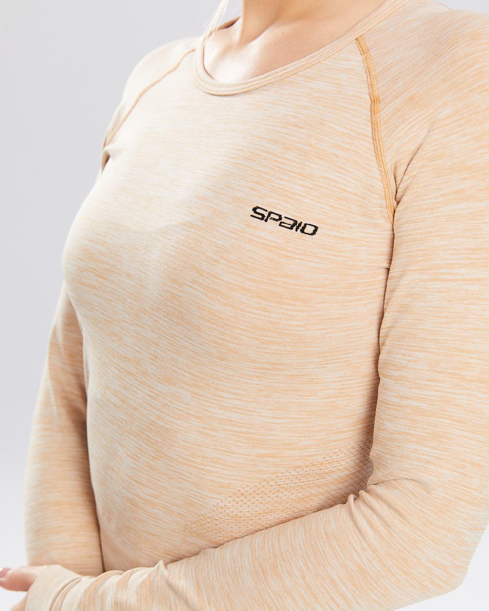 Spaio SPAIO RASHGUARD MELANGE MANICHE LUNGHE ICED COFFEE Soddisfazione Garantita